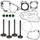 HWKWAZ Engine Intake Exhaust Valve Gasket Kit Compatible with Honda CRF450R 2007-2008