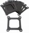 10pcs/set Carburetor Base Carb Gaskets Open 4 bbl 1/16" Thick Fits for SBC BBC 350 Engines