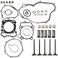 HWKWAZ Engine Intake Exhaust Valve Lifter Bucket Spring Gasket Cotters Seals Compatible with Yamaha YZ250F 2001-2013