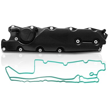 A-Premium Engine Valve Cover, PCV Oil Trap, with Gasket, Compatible with Volvo S60 2011-2016, S80 2008-2015, V60 2015-2016, XC60 2010-2016, XC70 2009-2015, L6 3.0L Turbo, Replace # 31319643