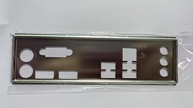 SONXIAVIVO I/O IO Shield Motherboard Backplate Bracket Replacement for ASUS PRIME H510M-E Motherboard IO