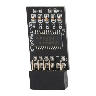 11 Motherboard Gigabyte Tpm 2.0 PCB Tpm 2.0 Encryption Security Module for Gigabyte 12Pin Lpc Interface High Security Remote Card Encryption Security Module