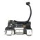I/O Board (w/USB, Audio, DC-in 2) 820-3455-A 923-0439 Replacement for MacBook Air 13 Inch A1466 (Mid 2013, Early 2014, Early 2015,Mid 2017)