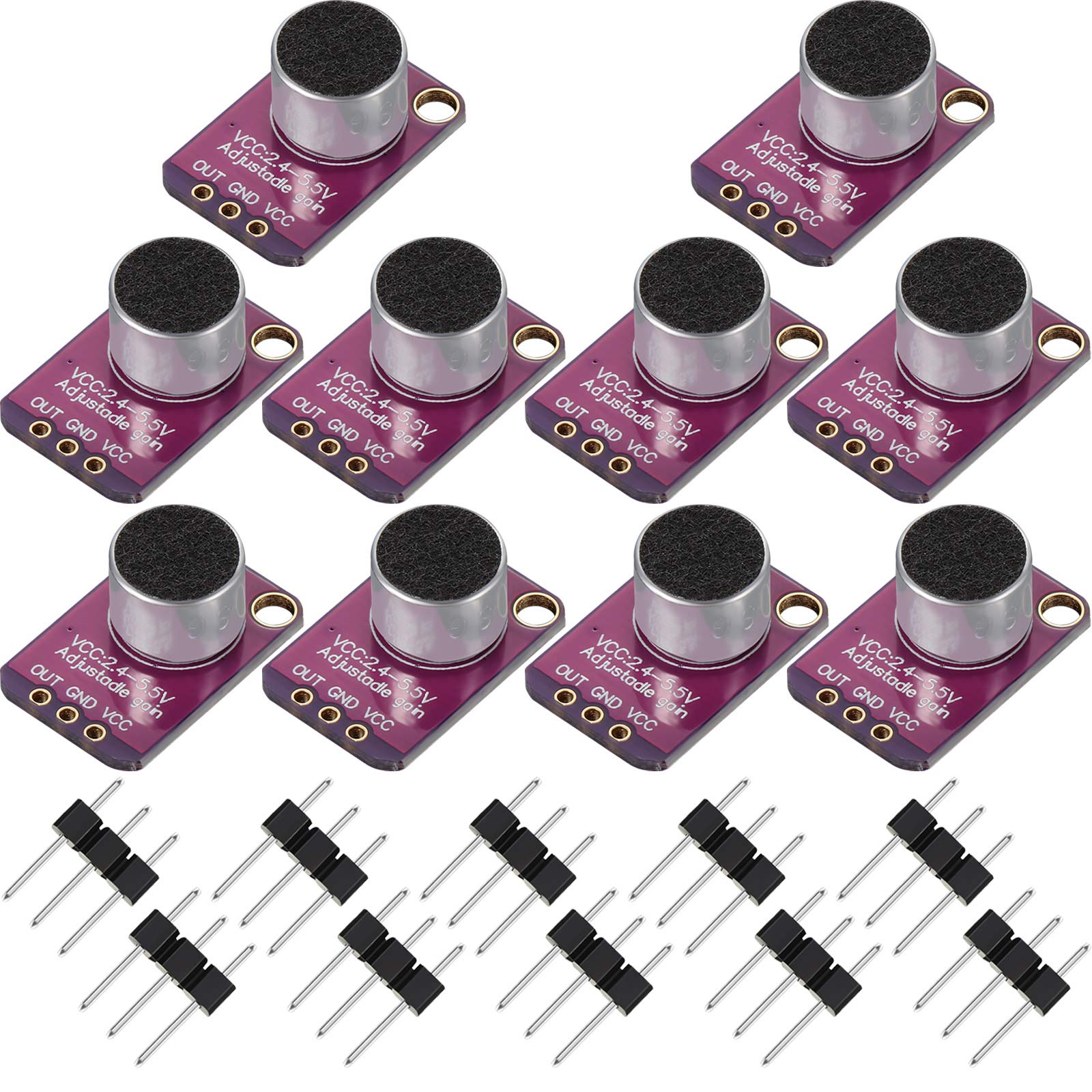 weewooday Weewooday MAX4466 Module Microphone Preamplifier usb