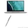 BoxWave Stylus Pen Compatible with ASUS Chromebook Flip C434 - FineTouch Capacitive Stylus, Super Precise Stylus Pen for ASUS Chromebook Flip C434 - Metallic Silver