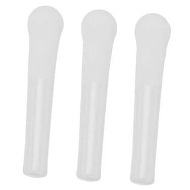 PRETYZOOM 3pcs Curtain Mortor Pestle Only Press Muddler Molcajete De Medicine for Seasoning Pestle Stick Garlic Chopper Manual Hand Sauerkraut Grinding Pestle White