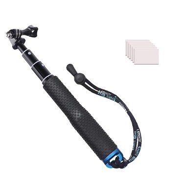 Selfie Stick, 19&rdquo; Waterproof Extension Hand Grip Adjustable Monopod Pole for GoPro Hero 13 12 11 10 9 8 7 6 5 4 3+ 3 Session Hero(2018), AKASO, Xiaomi Yi,SJCAM SJ4000 SJ5000 SJ6000 More