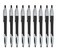 Stylus with Ball Point Pen for iPad Mini, iPad 2/3, New iPad, iPhone 5 4S 4 3GS, iPod Touch, Motorola Xoom, Xyboard, Droid, Samsung Galaxy S IV / S4, Galaxy S III/S3 (12 Pack) Black