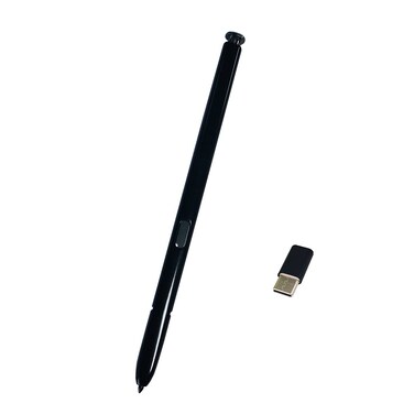 Galaxy Note 20 Stylus Pen Replacement for Samsung Galaxy Note 20 Note 20 Ultra 5G (Without Bluetooth) Stylus Touch S Pen with Type-c Adapter (Black)