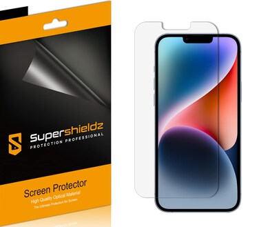 Supershieldz (6 Pack) Designed for iPhone 14 Plus and iPhone 13 Pro Max (6.7 inch) Screen Protector, High Definition Clear Shield (PET)