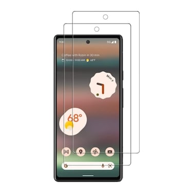 VIESUP for Google Pixel 6a HD Clear Screen Protector Tempered Glass - [2Pack] 9H Hardness Case Friendly Anti-Scratch Screen Protector Protective Tempered for Google Pixel 6a