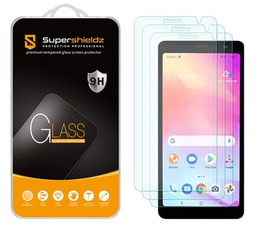 Supershieldz (3 Pack) Designed for TCL A3 Tempered Glass Screen Protector, Anti Scratch, Bubble Free