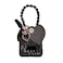 UMESEIL for Z Flip 4 Case, Black Hard Shockproof Bling Cover Women Girls Case with Two Chains Designed for Samsung Galaxy Z Flip 4 5G Case