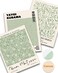 HesenDot Matisse Sage Green Wall Art Set of 3,William Morris Wall Art Decor,12x16IN Truly Quality Canvas Wall Art Pictures,Yayoi Kusama Print, Unframed Fabric wall art,Art poster decoration for