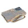 JJNUSA Compatible with Samsung Galaxy S21 Ultra 6.8 inches 2021 Genuine Distressed Leather Wallet Flip Cover Case Brown