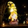 twinbling 13" Garden Solar Spring Gnomes Statues Outdoor Spring Decor with LED Lighted Bee and Flowers Funny Garden Sculpture for Patio Yard Lawn Decorations Gifts