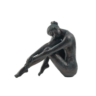 Guichifun Yoga Dancer Statue Home Decoration - Resin Bronze Sculpture Modern Creative Home Garden Statue Handicrafts Art Ware Home D&eacute;cor Office Room or Outdoor Garden Gifts 10.25 x 4.25 x 8.75 Inch