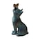 Elvaesther Curiosity Cat Figurine with Butterfly, Butterfly Cat Model, Outdoor Animal Decor