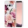 sidande Case for Galaxy S8 Plus Case, S8+ Plus Case, Samsung S8 Plus Case for Girls Women, Shockproof Clear Soft Flexible TPU Slim Phone Protective Case Cover for Samsung Galaxy S8 Plus(Purple Flower)