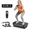 FEIERDUN Vibration Plate Exercise Machine, Vibration Plate for Lymphatic Drainage, Power Plate Vibration Platform for Weight Loss, Toning &amp; Wellness-Black