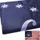 1776 Bennington Flag Embroidered 3x5 Outdoor Double Sided Heavy Duty 76 American Revolution Flags Banner for Outside 3ply Embroidered with 2 Brass Grommets Vivid Colors Waterproof