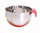 KUNANG Stainless Steel Mixing Bowls, non slip silicone base bowls with Handle, Mixing Bowls for Kitchen Mix Cook Bake Prep (3L)
