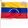 Venezuela Venezuelan Flag 3x5 ft Outdoor, Double Sided 3 Ply Heavy Duty Venezuela National Country Flag, 100% Quality Polyester Venezuelan Banner with Brass Grommets 4 Rows Stitches
