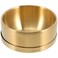 LUOZZY Stainless Steel Bowl Set Korean Rice Bowl Small Metal Mixing Bowls Unbreakable Dinner Bowl for Ice Cream, Cereal, Rice, Snack, Gold