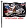 Jayus Eagle Pow Mia Flag Double Sided 4x6 Outdoor-Vivid Colors polyester 220D 3Ply Pow Flags Banner- You Are Not Forgotten Prisoner of War Mia Flag with 2 Grommets