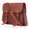 11" Inch Leather Messenger Bag vintage satchel bag Crossbody Bags for Men and Women unisex office bag