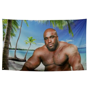 Seekamit Double Sided Barry Wood Flag Cool Funny Flags Banner 3x5 Ft Wall Meme Flags Outdoor Indoor Room Guys College Dorm Man Cave Bedroom Frat