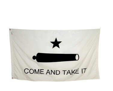 3x5' Come and Take It Flag - Historical Gonzales 1835 Second Amendment Banner, Durable All-Weather Nylon for Outdoor Use, Made in the USA (3x5')