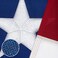 Texas Flag 6x10 Ft TearProof Series for Outside, Made in USA, Longest Lasting, Super Tough Fade Resistant Spun Polyester, High Wind TX Outdoor Flags Embroidered Stars, Sewn Stripes, Brass Grommets