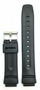 NewLife 16mm Black Rubber PVC Material Watchband   Comfortable and Durable Replacement Wrist Watchstrap that brings to Any Watch for Men and Women