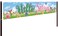 HHERCICIM Hello Spring Large Banner Birds with Flowers Banner,Welcome Home Outdoor Flag Sign Decorations Holiday Party Polyester Outdoor Decor with Brass Grommets 8.2x1.64 Ft