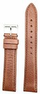 18mm Genuine Leather Watchband   Tan, Oily Vegetable Grained, Lightly Padded, Smooth Replacement Watchstrap that brings New Life to Any Watch (Men&rsquo;s Standard Length)