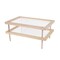 YiePhiot Herb Drying Rack, Wooden Herb Drying Rack, Herb Drying Storage with 2 layer herb drying rack for drying pasta flowers plant specimens and more