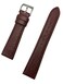20mm Honey Brown Genuine Leather Watchband   Matte Shrunken Grained, Lightly Padded Replacement Watchstrap that brings New Life to Any Watch (Mens Standard Length)
