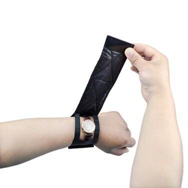 welsoon Adjustable Tactical Military Watchband Cover with Waterproof Fabric Protect Your Watch