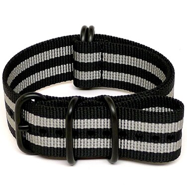 Da Luca Ballistic Nylon Military Watch Strap - Bond (PVD Buckle) : 20mm