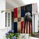 FLAGWIX Dominican Republic American US Flag - 4th of July Decorations for Home, Inside, Outside, House Flag (29.5" x 39.5") - USA House Garden Flags Premium Polyester, Decorative Indoor Outdoor Flags