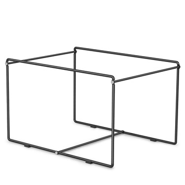 Hanging File Folder Frame Letter Size,10" H,Height Dot Not Fit All Filing Cabinet Drawer,Desk Hanging File Folders Organizer Holder,Metal,Black