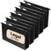 NORDUN Plastic Extra Capacity Legal Size Hanging File Folders,12 Pack Reinforced Legal Hanging Folders,Heavy Duty 2 Inch Expansion,Adjustable Tabs,Filing Cabinet Folders for Bulky Files (Black)