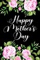 Texupday Happy Mother's Day Floral Blooms Decoration Home Holiday House Flag Flower Outdoor Yard Flag 28" x 40