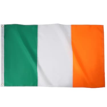 TOPFLAGS Ireland Flag Irish Outdoor Flag 4X6 Sewn Stripes Large Flags Heavy Duty Outdoor Vivid Color Fade-resistant