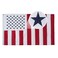 AMZFLAG American Peace Flag 3x5 ft Made in USA, Embroidered Civil Peace Flags for Outdoors Double Sided, US United States Peace Flag Civilian Heavy Duty with 2 Grommets