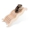 Niteangel Hamster Climbing Toy Wooden Ladder Bridge for Hamsters Gerbils Mice and Small Animals (Medium - 8.26'' L)