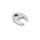FLZOSPER 3/8&rdquo; Drive Metric Fractional Crowfoot Flare Nut Wrench, Fully Polished Ratcheting Crowfoot Wrench，Open End Crows Foot Wrench，Size 12mm