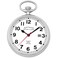 Gotham Men's Stainless Steel Analog Quartz Date Railroad Design Pocket Watch # GWC14101S