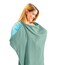 Nursing Cover for Baby Breastfeeding &amp; Pumping -Breathable Privacy Nursing Covers with Arch Neckline for Mom -Soft Cotton Multi-use Nursing Apron -Carseat Canopy(Light Green)